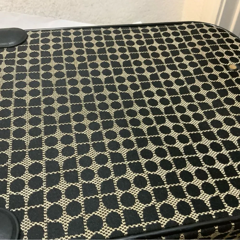 KATE SPADE NEW YORK CABIN ROLLING LUGGAGE Roller bag/ Carry on - Black